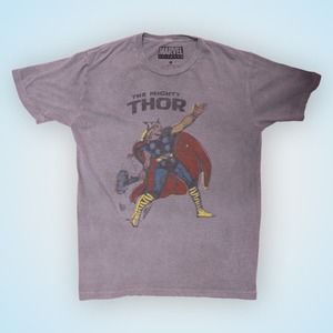 The Mighty Thor Graphic Gray Large T-Shirt